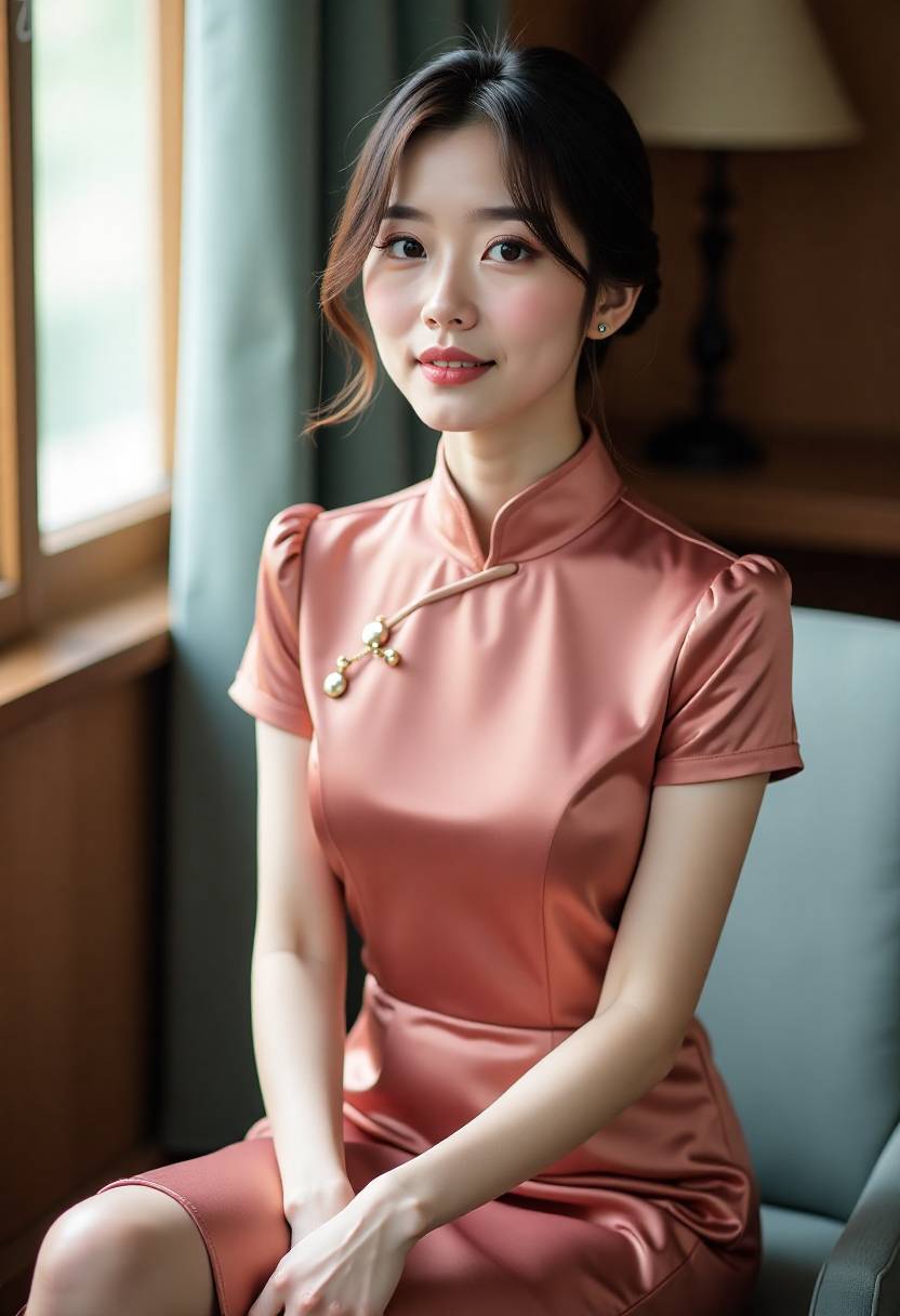 风间与小新对坐